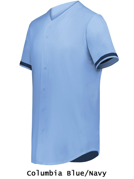 "Method" Button Front Baseball Jersey