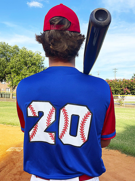 "Method" Button Front Baseball Jersey