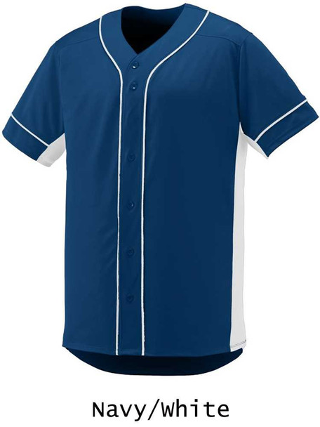 Adult "Juggernaut" Button Front Baseball Jersey Adult Button Fronts All Sports Uniforms