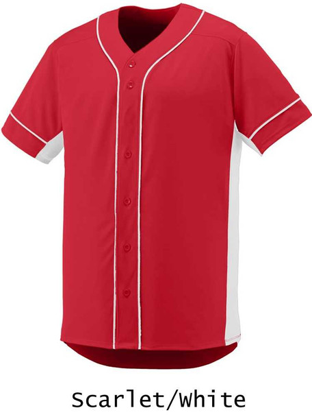 Adult "Juggernaut" Button Front Baseball Jersey Adult Button Fronts All Sports Uniforms