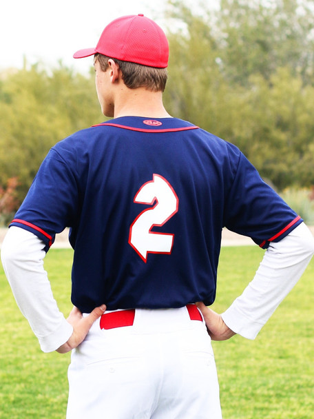 "Pinch Hitter" Button Front Baseball Jersey