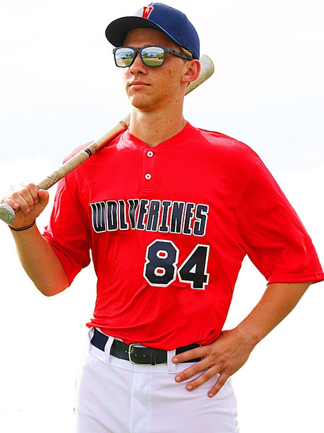 "Cooling Performance Grand Slam" Two-Button Baseball Jersey
