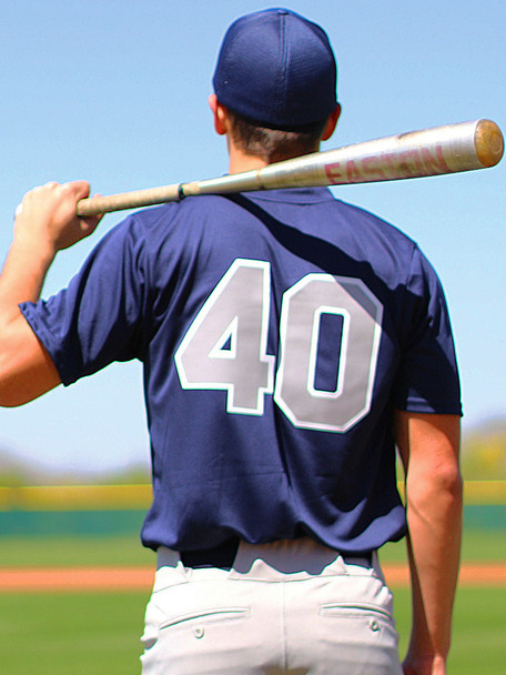 "Lightweight Power Hitter" Two-Button Baseball Jersey