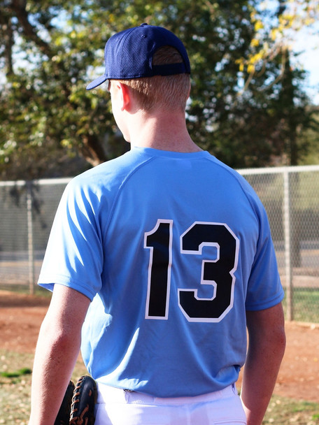 "Splitter" Two-Button Baseball Jersey