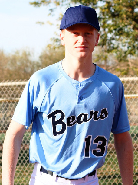 "Splitter" Two-Button Baseball Jersey