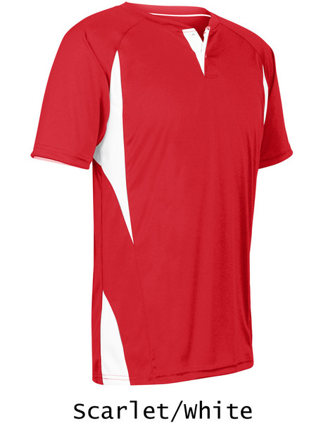 "Wild Card" Two-Button Baseball Jersey