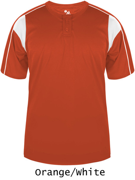 "Cannon" Two-Button Baseball Jersey