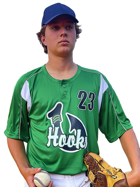 "Cannon" Two-Button Baseball Jersey
