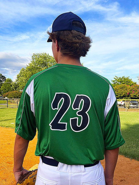 "Cannon" Two-Button Baseball Jersey