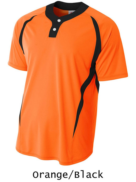 "Hitting Streak" Two-Button Baseball Jersey