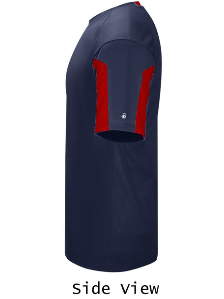 "Breathable Paragon" Two-Button Baseball Jersey