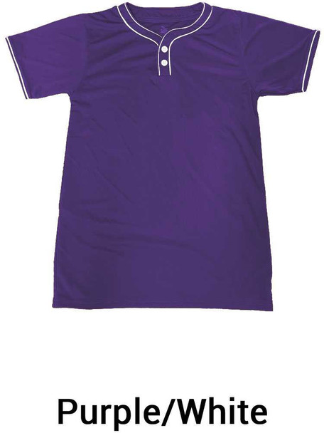 Adult "Vandal" Baseball Jersey Adult Two Button Jerseys All Sports Uniforms