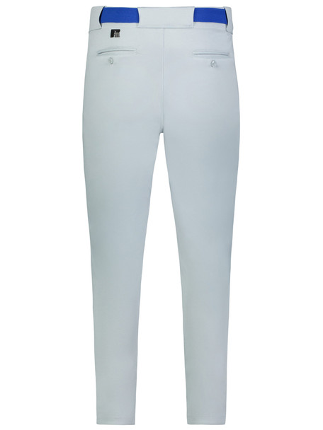 Adult 12 oz Russell "Baseline" Tapered Leg Open Bottom Baseball Pants