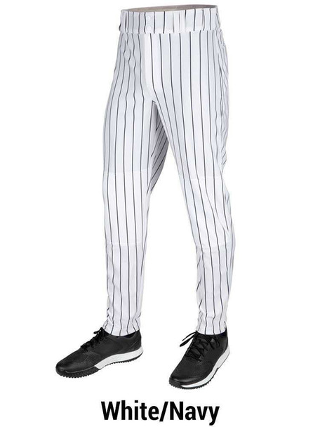 Adult 13 oz Tailored Fit "Triple Crown 2.0" Tapered Bottom Pinstripe" Baseball Pants Adult Pinstripe Pants All Sports Uniforms