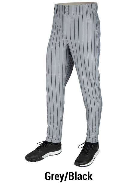 Adult 13 oz Tailored Fit "Triple Crown 2.0" Tapered Bottom Pinstripe" Baseball Pants Adult Pinstripe Pants All Sports Uniforms