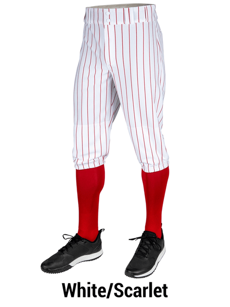 14 oz Modern Fit "Triple Crown 2.0" Pinstripe Knicker