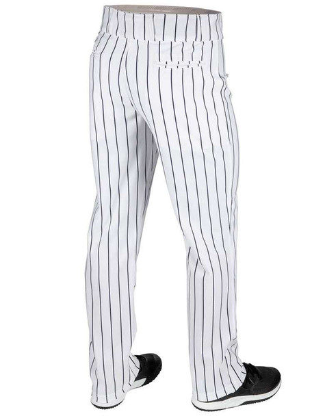 Adult 14 oz Modern Fit "Triple Crown 2.0 Open Bottom Pinstripe" Baseball Pants Adult Pinstripe Pants All Sports Uniforms