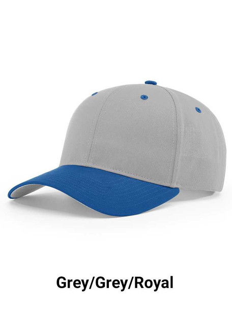 Richardson Two-Tone Pro Twill Snapback Baseball Cap Baseball Caps All Sports Uniforms