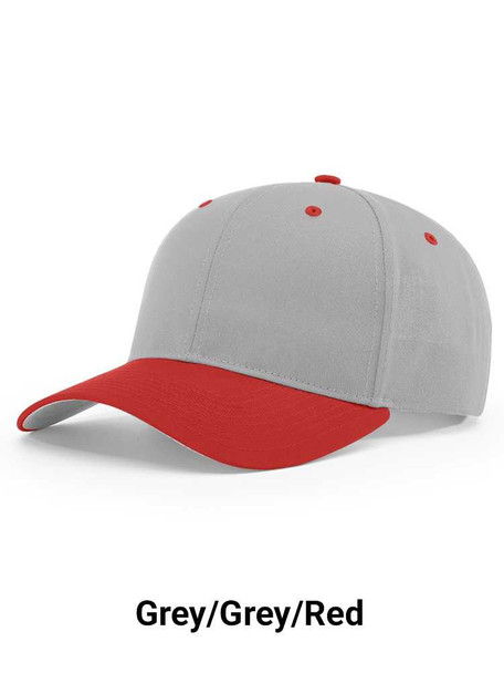 Richardson Two-Tone Pro Twill Snapback Baseball Cap Baseball Caps All Sports Uniforms