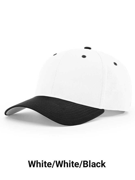 Richardson Two-Tone Pro Twill Snapback Baseball Cap Baseball Caps All Sports Uniforms