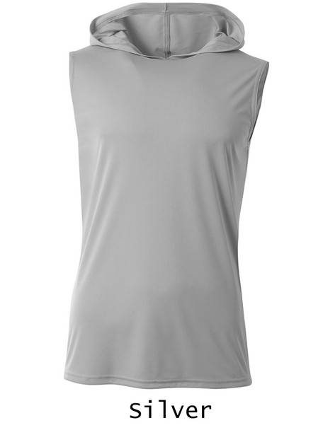 "Sleeveless Terrorize" Performance Wicking Hoodie Tee