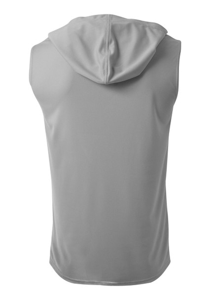 "Sleeveless Terrorize" Performance Wicking Hoodie Tee