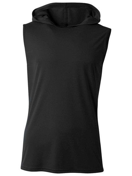 "Sleeveless Terrorize" Performance Wicking Hoodie Tee