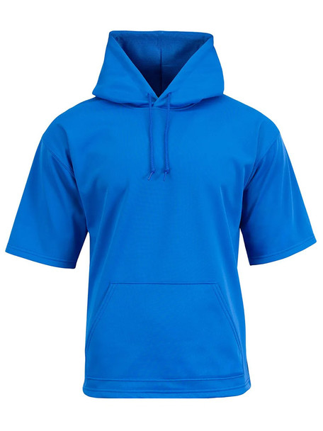 "Sprint" Short Sleeve Performance Wicking Hoodie