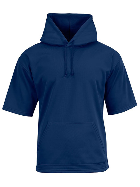 "Sprint" Short Sleeve Performance Wicking Hoodie
