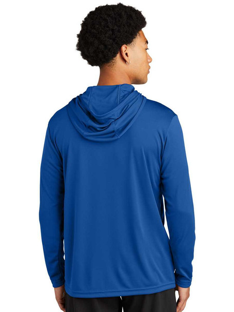 Adult "Competitor" Performance Long Sleeve Hoodie Tee Adult All Sports Uniforms