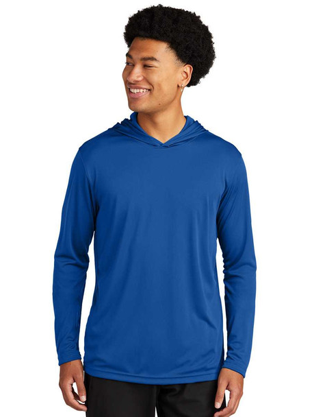 Adult "Competitor" Performance Long Sleeve Hoodie Tee Adult All Sports Uniforms