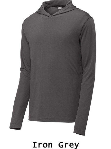 Adult "Competitor" Performance Long Sleeve Hoodie Tee Adult All Sports Uniforms