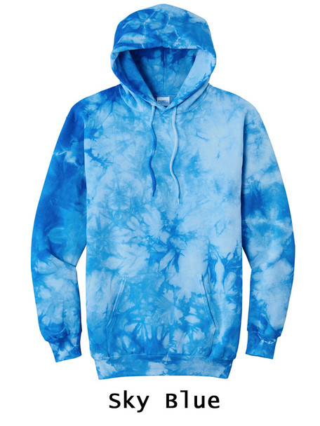 "Crystal-Dye" 7.8oz 80/20 Hoodie