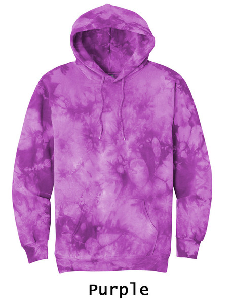 "Crystal-Dye" 7.8oz 80/20 Hoodie