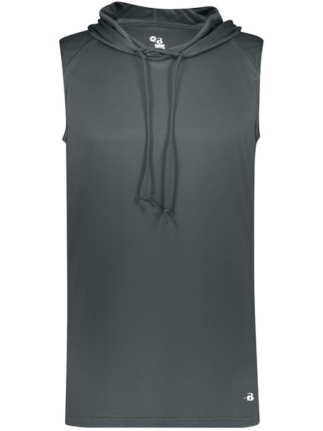 "Sleeveless Bravo" Performance Hoodie Tee