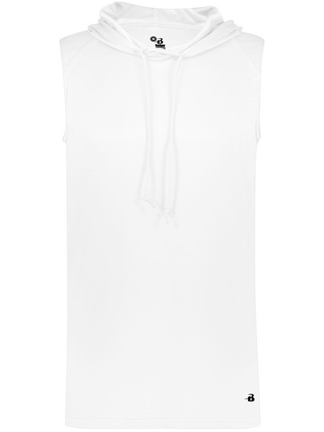 "Sleeveless Bravo" Performance Hoodie Tee