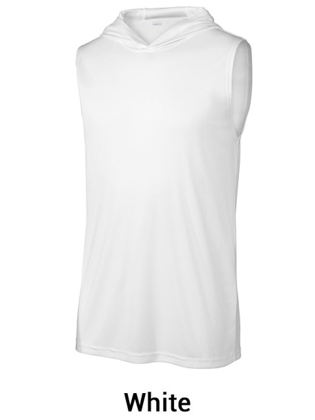"Competitor" Sleeveless  Performance Wicking Hoodie Tee
