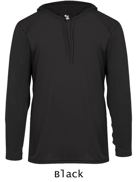"Bravo" Performance Wicking Hoodie Tee