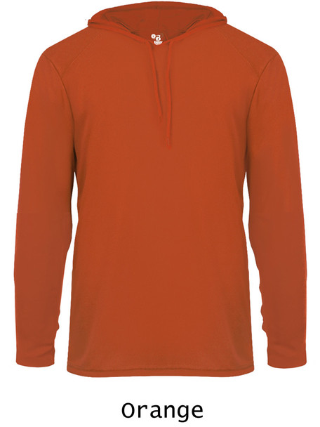 "Bravo" Performance Wicking Hoodie Tee