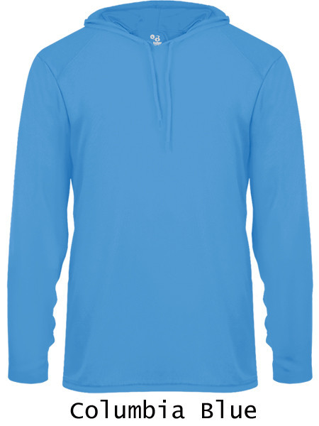 "Bravo" Performance Wicking Hoodie Tee