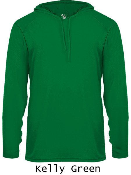 "Bravo" Performance Wicking Hoodie Tee