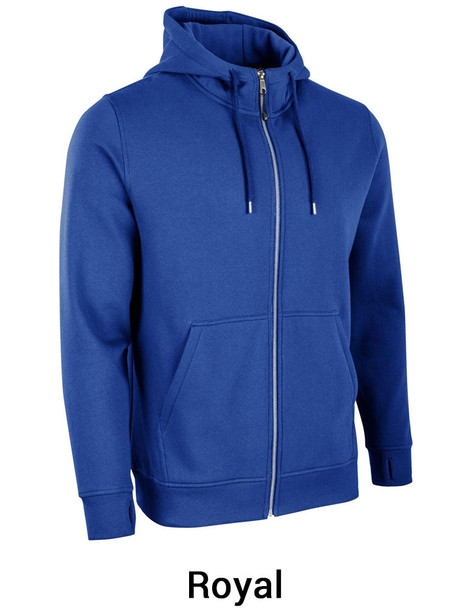 "Victory" 8.1oz 60/40 Full Zip Hoodie