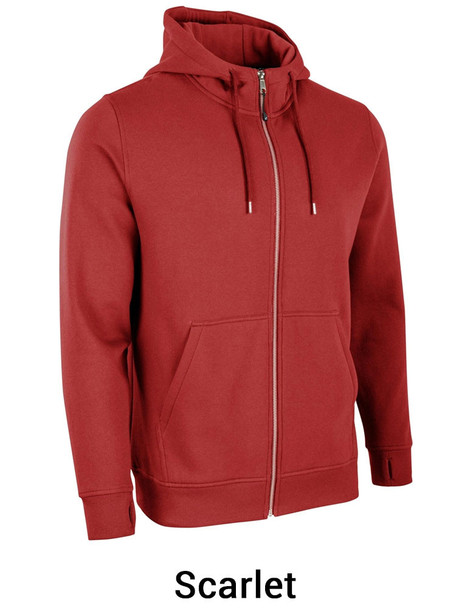 "Victory" 8.1oz 60/40 Full Zip Hoodie
