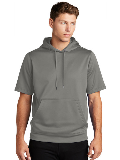 "Rebel" Short Sleeve Performance Wicking Hoodie