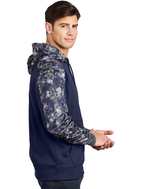 'Mineral Freeze" Performance Wicking Hoodie