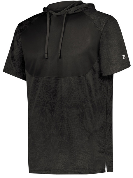 Adult "Stadium" Short Sleeve Hooded Tee