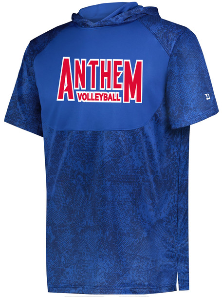 Youth "Stadium" Short Sleeve Hooded Tee