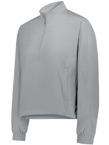 Womens "Pinnacle Stretch" 1/2 Zip Pullover Warm Up Set