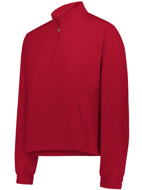 Womens "Pinnacle Stretch" 1/2 Zip Pullover Warm Up Set