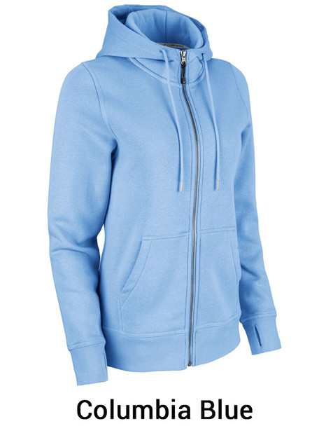 Womens "Victory" 8.1oz 60/40 Full Zip Hoodie